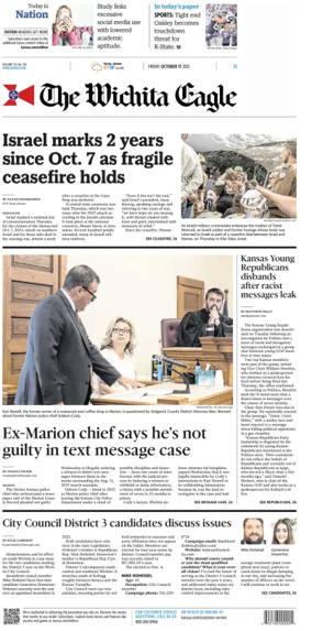 Cover of The Wichita Eagle