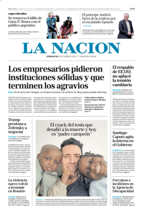 Cover of La Nacion