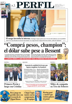 Cover of Perfil (Sabado)