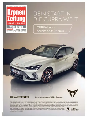 Cover of Kronen Zeitung