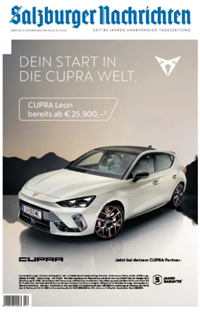 Cover of Salzburger Nachrichten