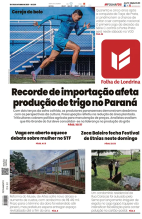 Cover of Folha de Londrina