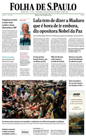 Cover of Folha De S.Paulo
