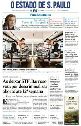 Cover of O Estado de S. Paulo