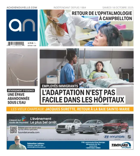 Cover of Acadie Nouvelle
