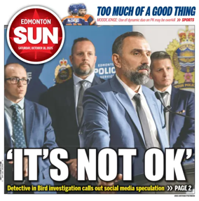 Cover of Edmonton Sun