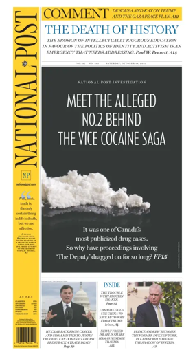 Cover of National Post - (National Edition)