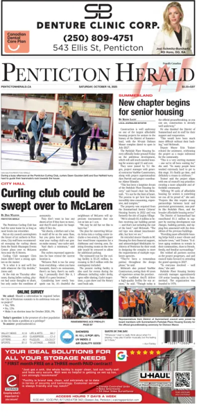 Cover of Penticton Herald