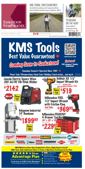 Cover of Saskatoon StarPhoenix