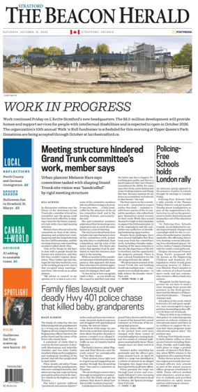 Cover of The Beacon Herald