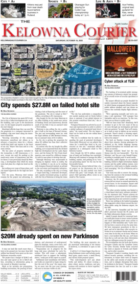 Cover of The Daily Courier