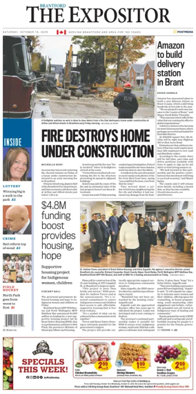 Cover of The Expositor (Brantford)