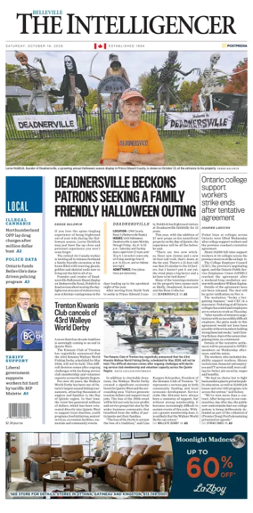 Cover of The Intelligencer (Belleville)