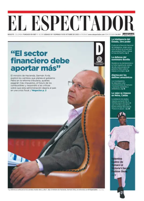 Cover of El Espectador