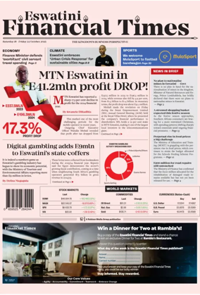 Cover of Eswatini Financial Times