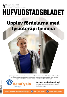 Cover of Hufvudstadsbladet