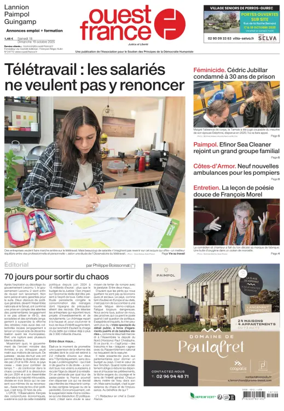 Cover of Ouest France (Lannion)