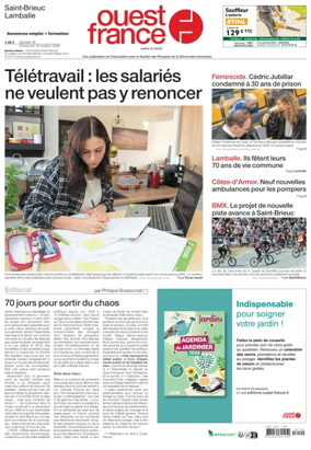 Cover of Ouest France (Saint-Brieuc)