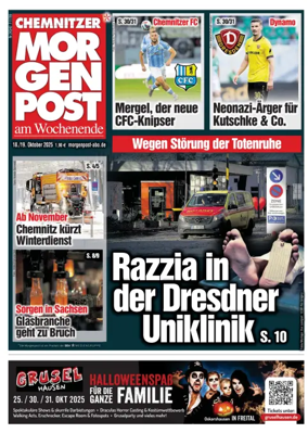 Cover of Chemnitzer Morgenpost