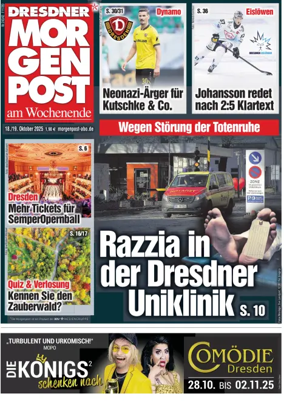 Cover of Dresdner Morgenpost