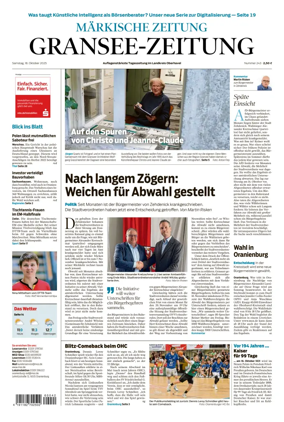 Cover of Gransee-Zeitung