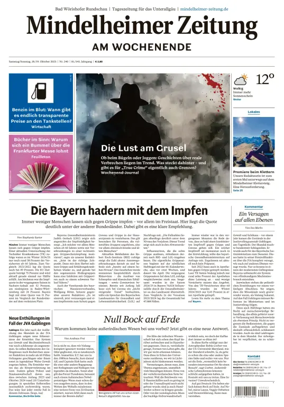 Cover of Mindelheimer Zeitung