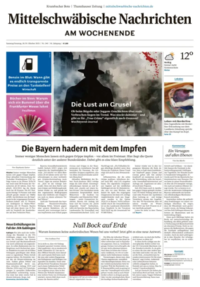 Cover of Mittelschwaebische Nachrichten