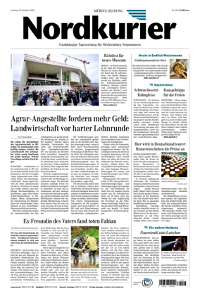 Cover of Müritz-Zeitung