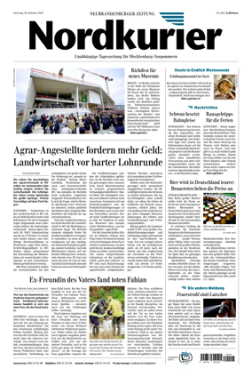 Cover of Neubrandenburger Zeitung