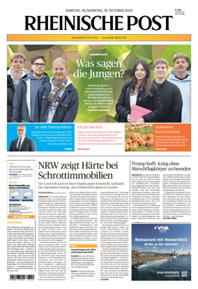 Cover of Rheinische Post Hilden