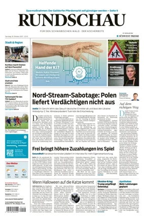 Cover of Rundschau für den Schwäbischen Wald – Der Kocherbote