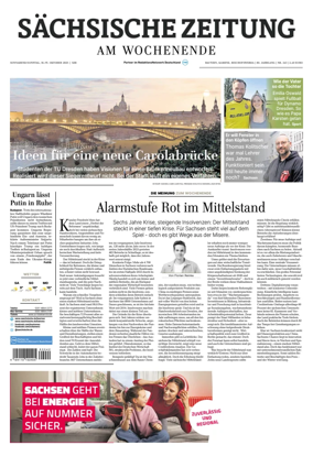 Cover of Sächsische Zeitung (Bautzen- Bischofswerda)