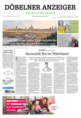 Cover of Sächsische Zeitung (Döbeln)