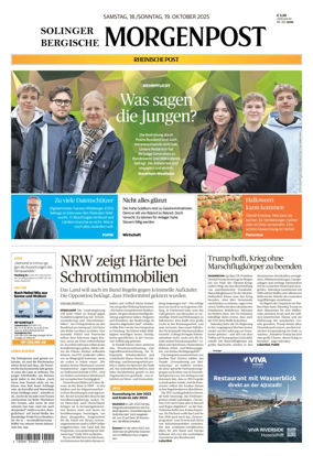 Cover of Solinger Bergische Morgenpost/Remscheid