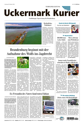 Cover of Templiner Zeitung