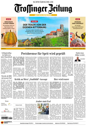 Cover of Trossinger Zeitung