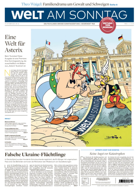 Cover of Welt am Sonntag