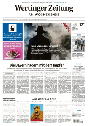 Cover of Wertinger Zeitung