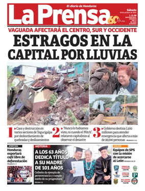 Cover of Diario La Prensa
