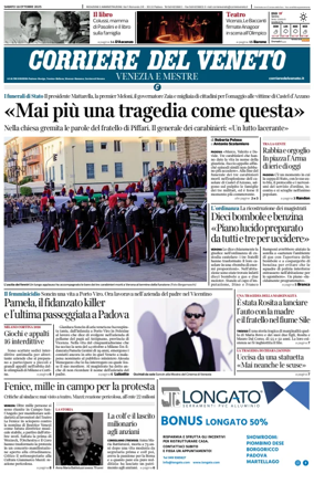 Cover of Corriere del Veneto (Venezia e Mestre)