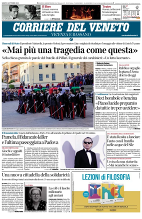 Cover of Corriere del Veneto (Vicenza e Bassano)