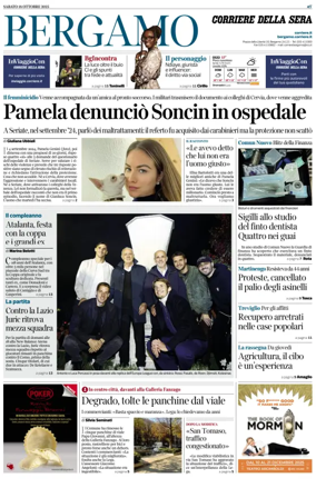 Cover of Corriere della Sera (Bergamo)