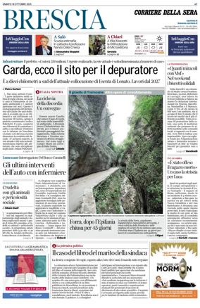 Cover of Corriere della Sera (Brescia)