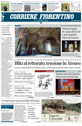 Cover of Corriere Fiorentino