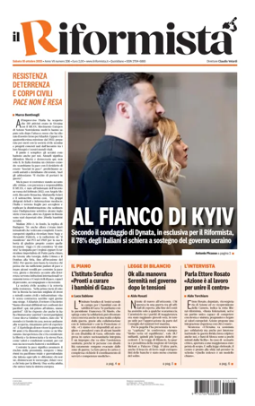 Cover of Il Riformista (Italy)