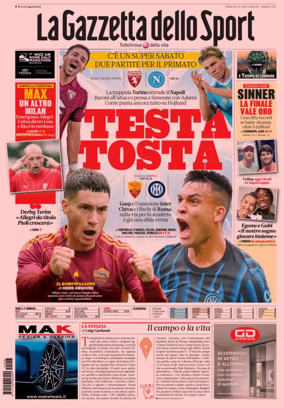 Cover of La Gazzetta dello Sport 