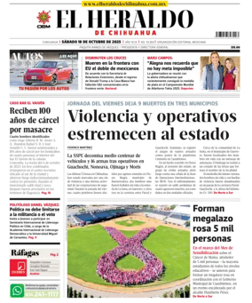 Cover of El Heraldo de Chihuahua