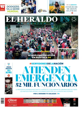 Cover of El Heraldo de Mexico