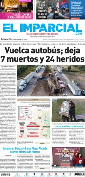Cover of El Imparcial