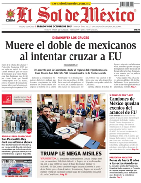 Cover of El Sol de Mexico